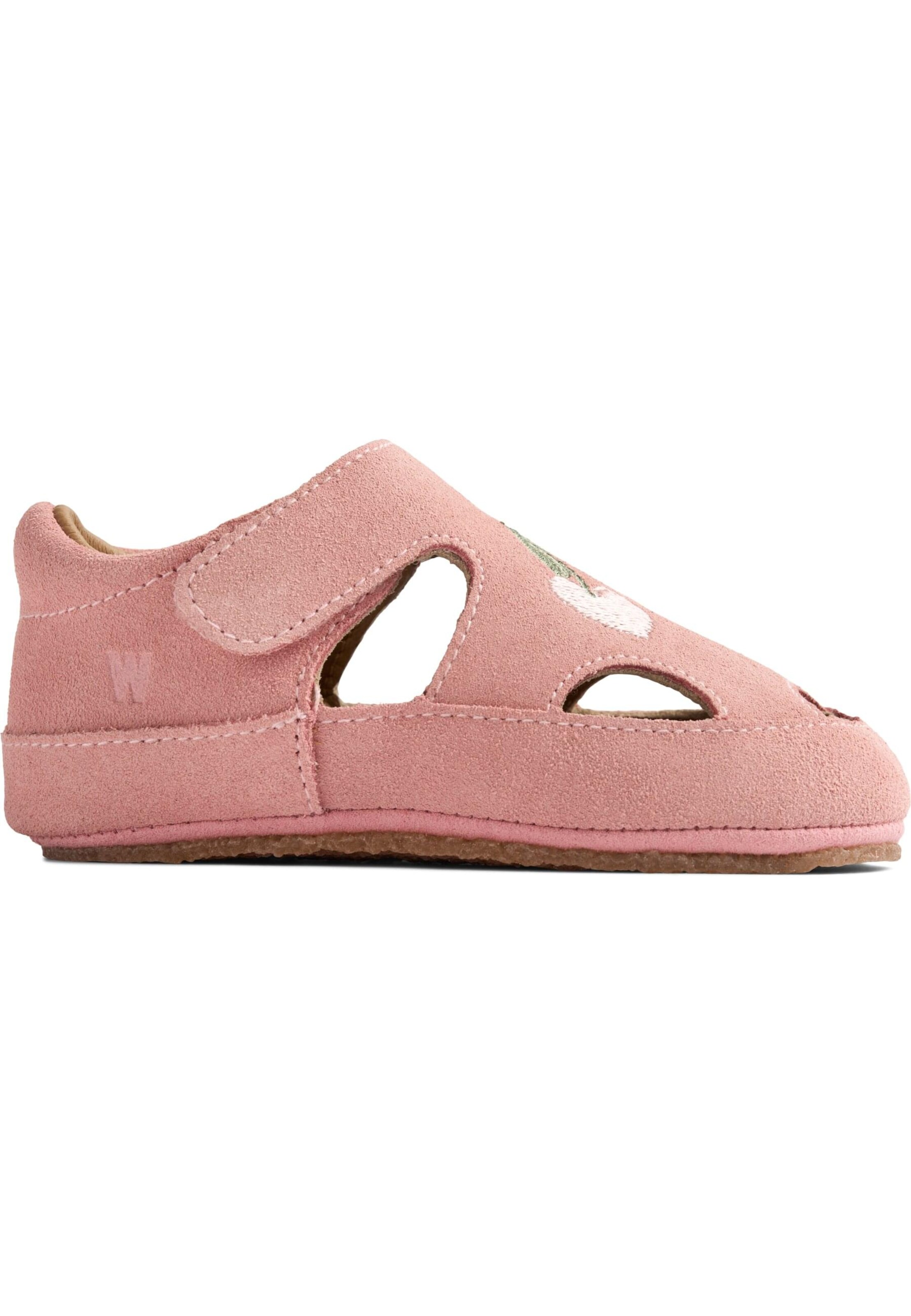 Pantoufle 'Pax' WHEAT en rose : devant