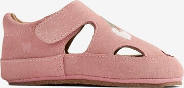 Pantoufle 'Pax' WHEAT en rose : devant