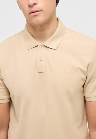 MUSTANG Poloshirt 'Palco' in Beige