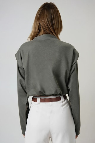 Trend Alaçatı Stili Shirt in Grey