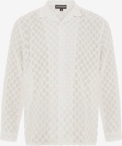 Justin Cassin Button Up Shirt in White, Item view