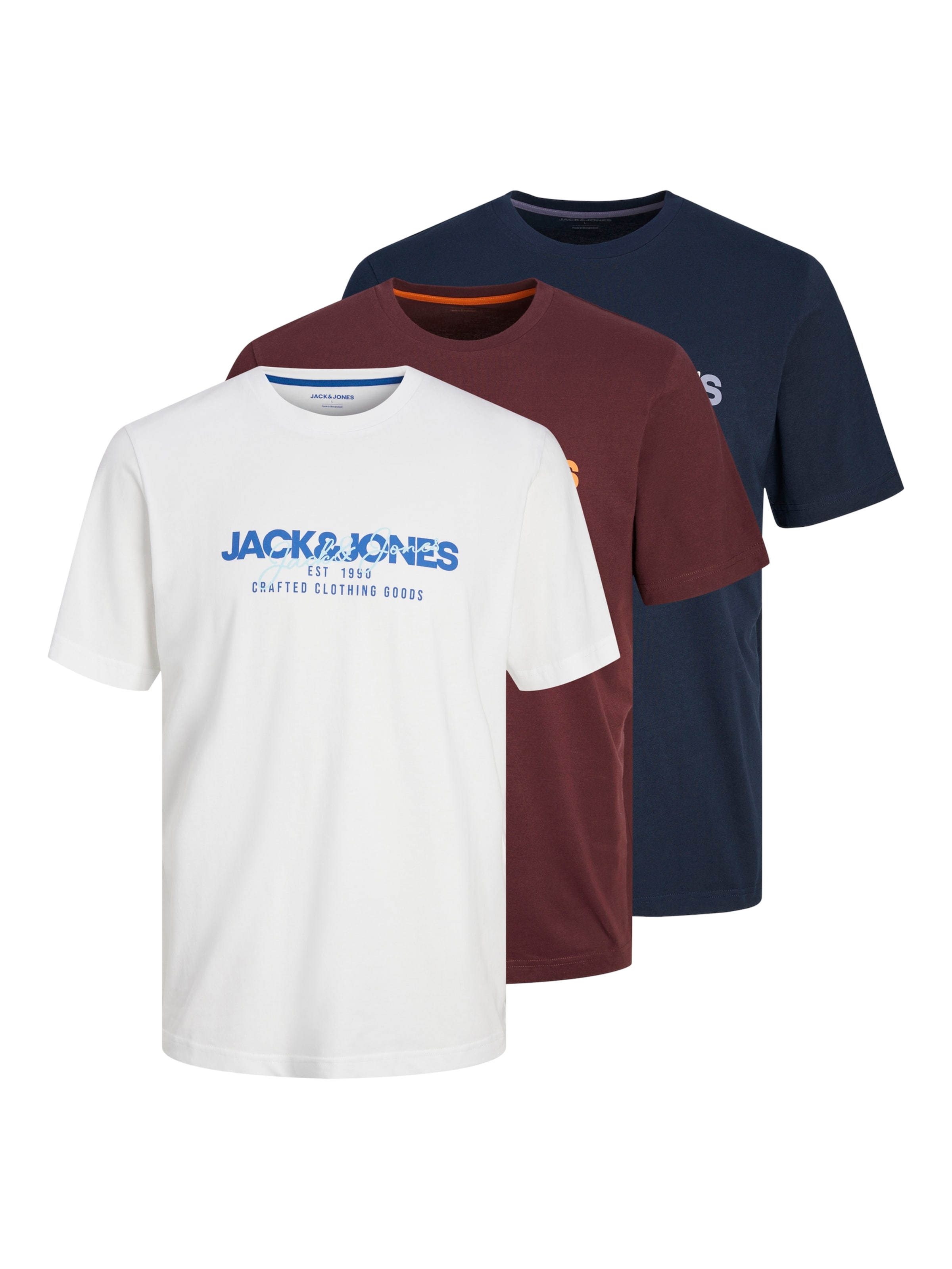 mėlyna JACK & JONES Marškinėliai 'ALVIS': priekis