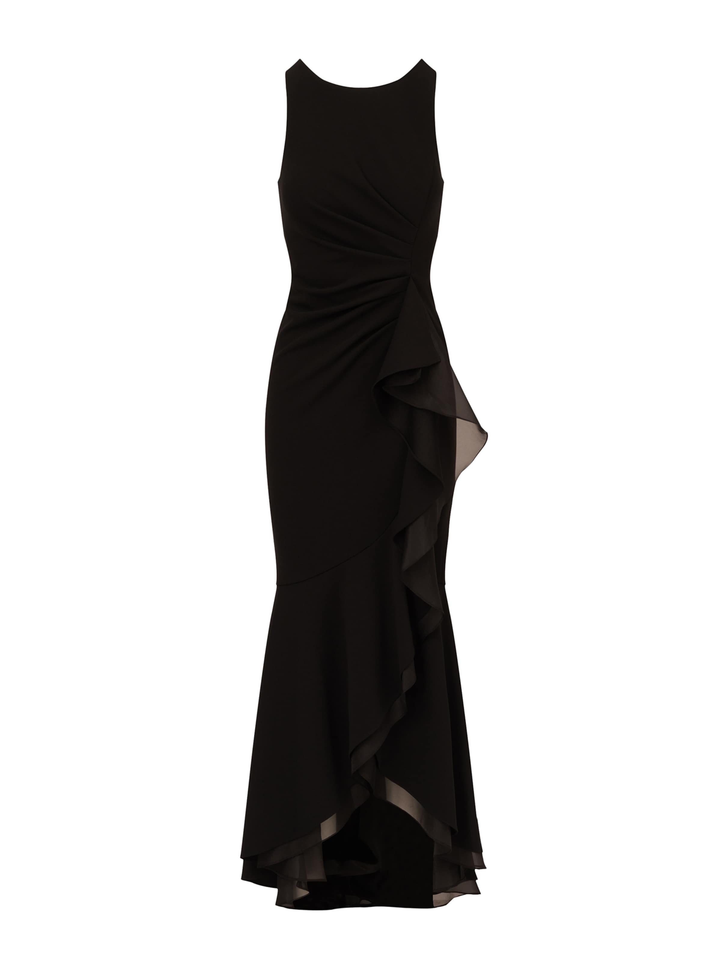 Adrianna Papell Avondjurk in Zwart: voorkant