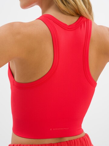 OCEANSAPART Sporttop 'Sky ' in Rood