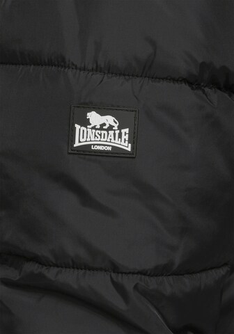LONSDALE Winter Jacket in Black