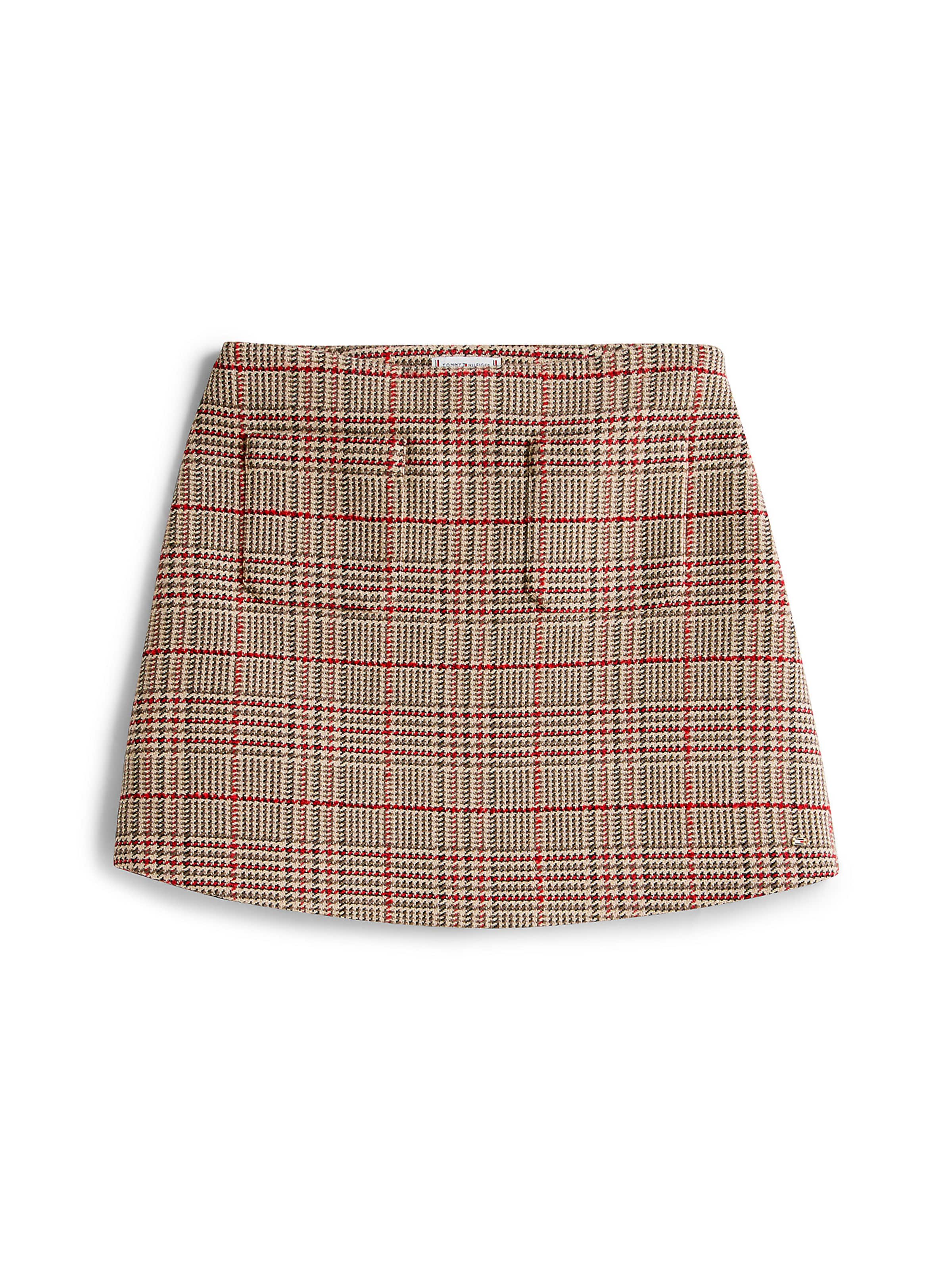 TOMMY HILFIGER Rok in Grijs: voorkant