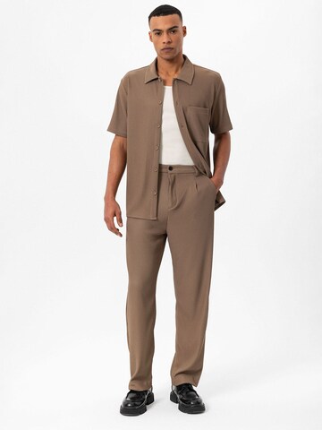 Coupe regular Chemise Antioch en marron