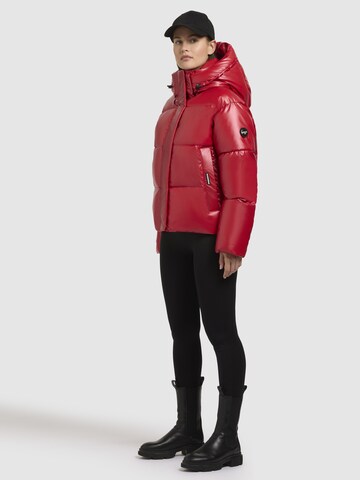 khujo Winterjas ' DEVINA SHINY ' in Rood