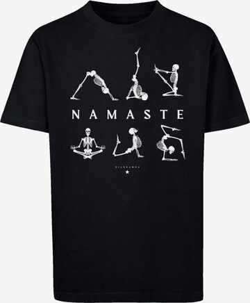 T-Shirt F4NT4STIC en noir : devant