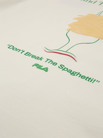 FILA Shirt 'Navigli Pasta' in White