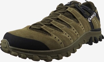 AKU Athletic Lace-Up Shoes in Green: front