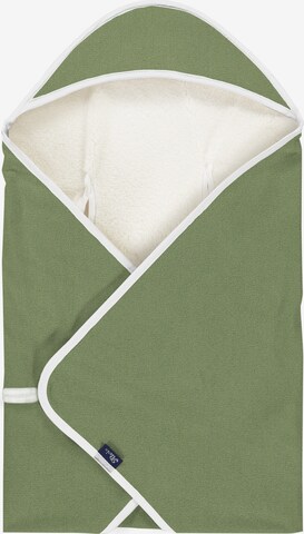 ALVI Baby Blanket in Green: front