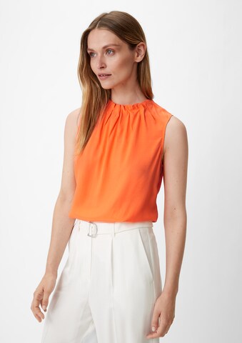 COMMA Bluse in Orange: Vorderseite