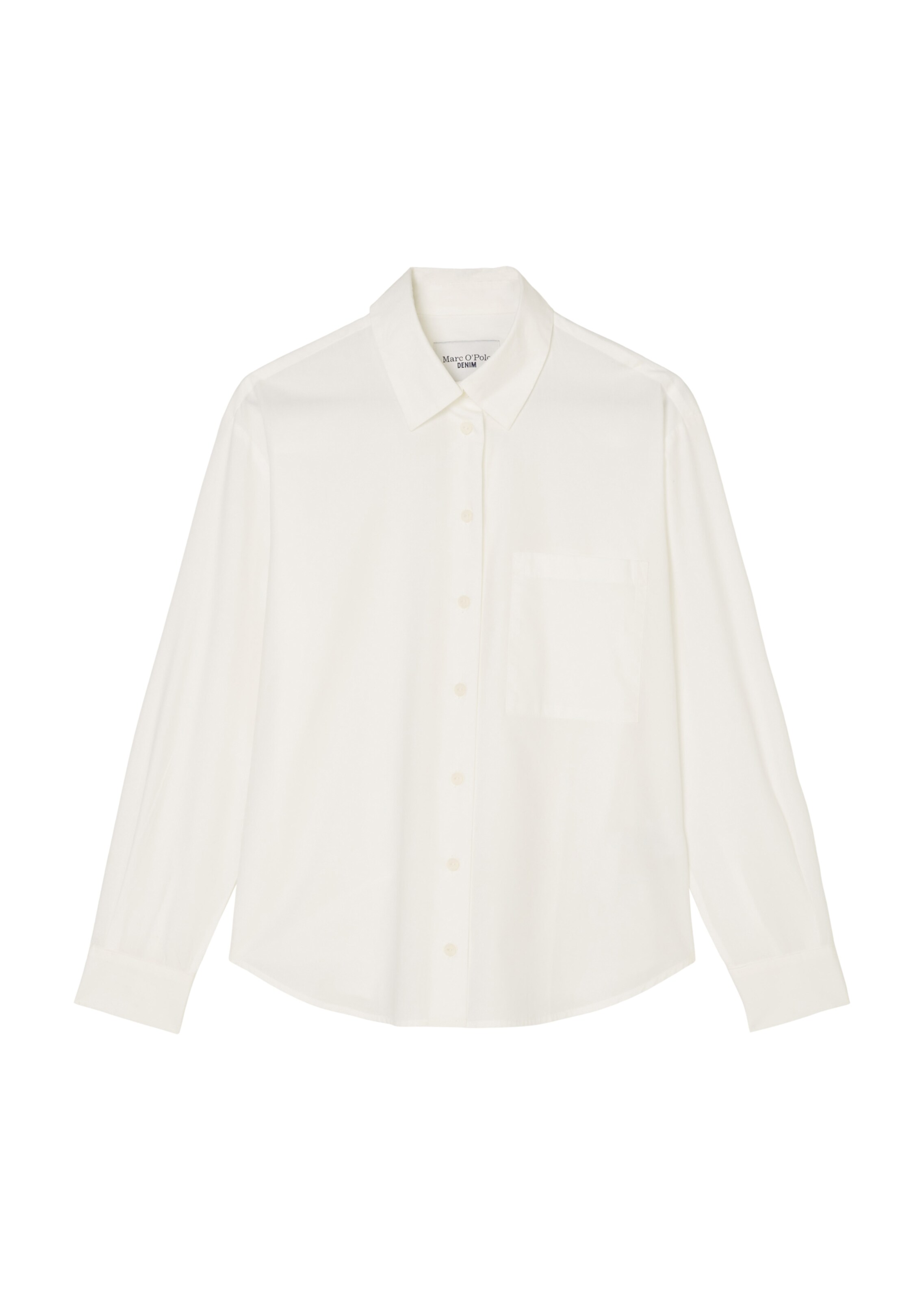 Marc O'Polo DENIM Bluse in Weiß: Vorderseite
