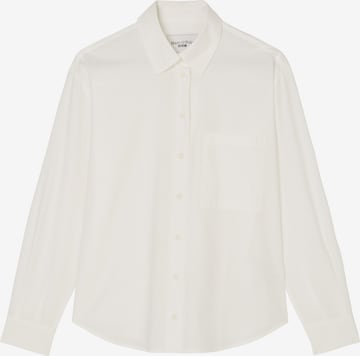 Marc O'Polo DENIM Blouse in Wit: voorkant