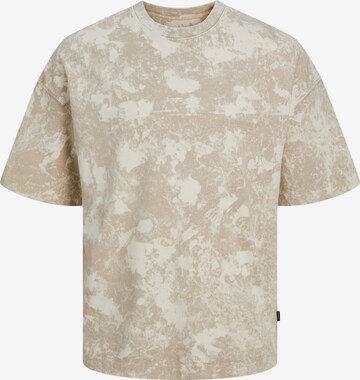 T-Shirt 'Bora' JACK & JONES en beige : devant