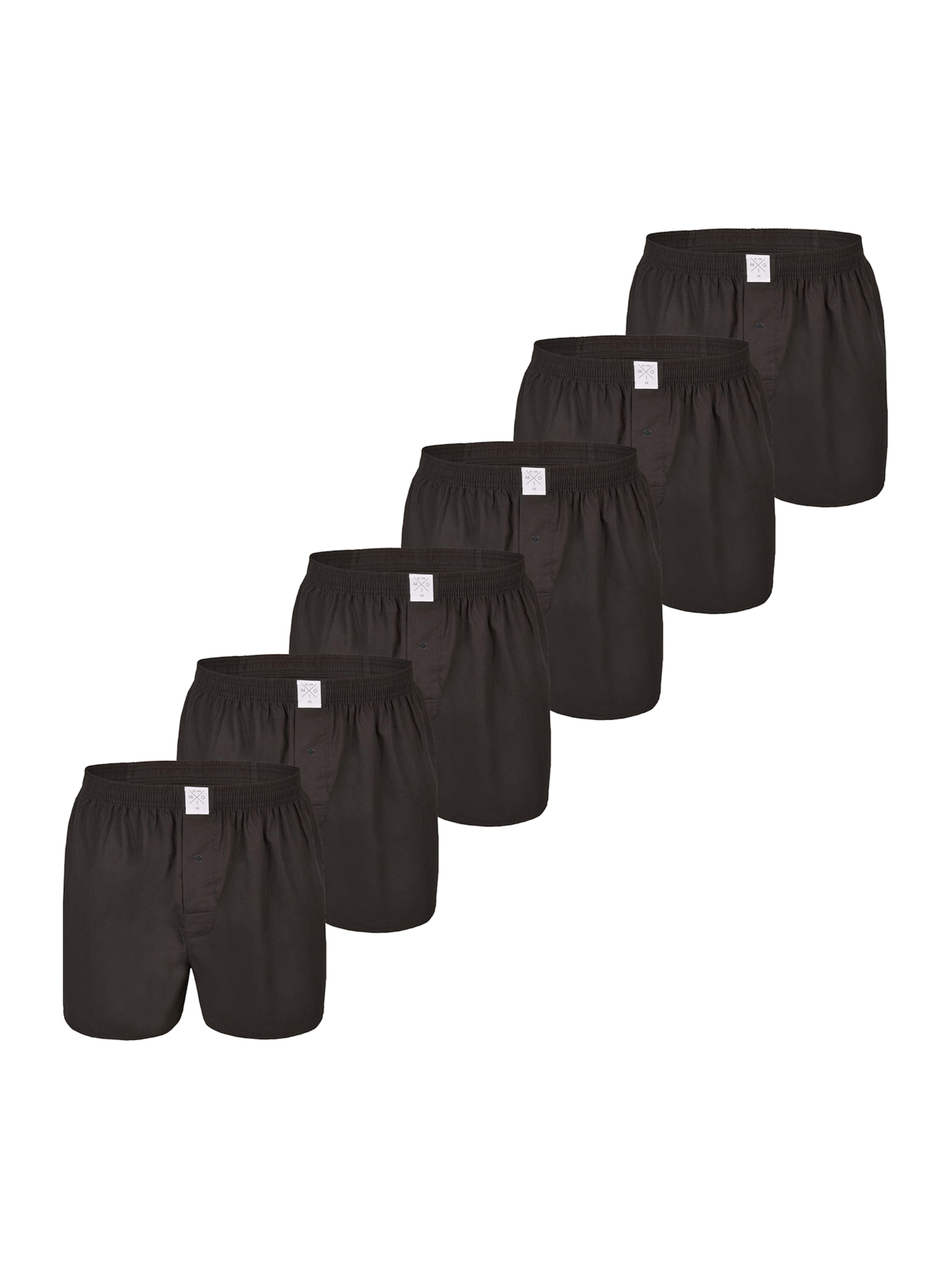 MG-1 Boxer shorts ' Classics ' in Black: front