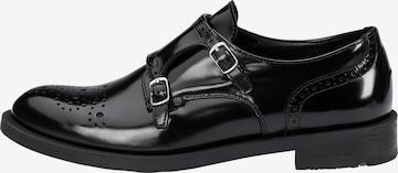 Chaussure à lacets LLOYD en noir : devant