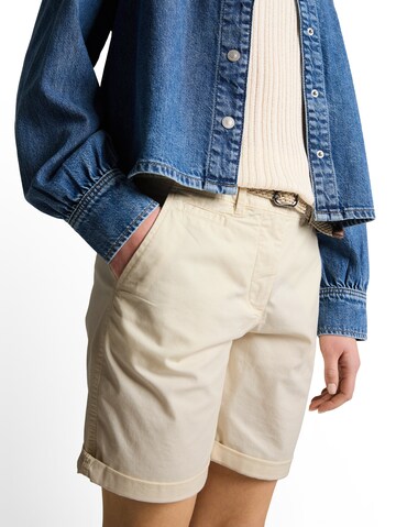 TOM TAILOR Regular Shorts in Weiß