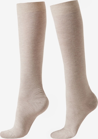 CALZEDONIA Socks in Beige: front