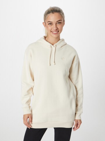 ADIDAS SPORTSWEAR Sports sweatshirt 'All Szn Fleece Long' in Beige: front