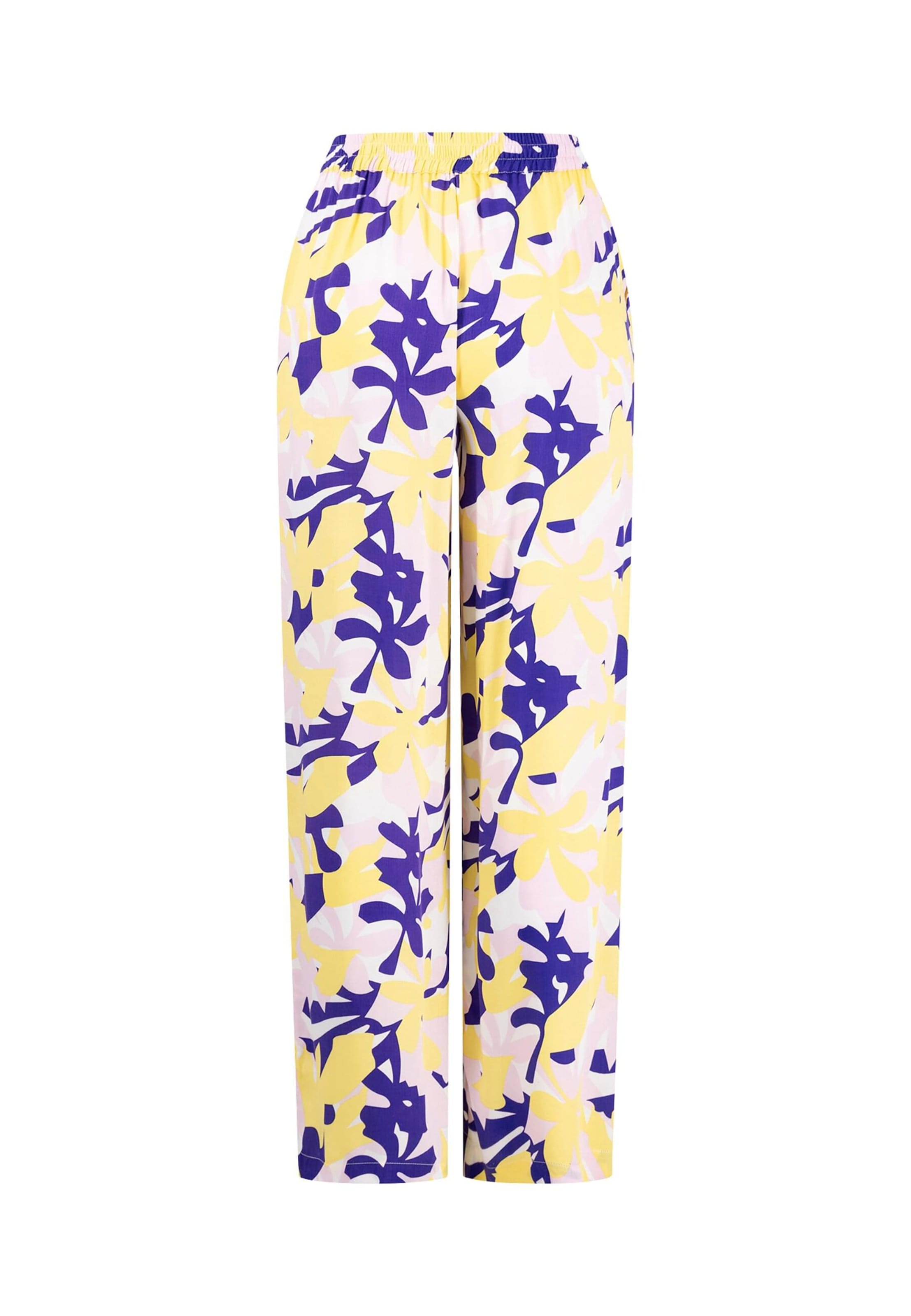 FYNCH-HATTON - Loosefit Pantalón en amarillo