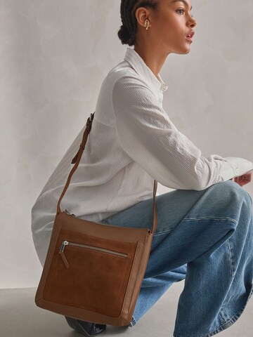 Borsa messenger di Next in marrone