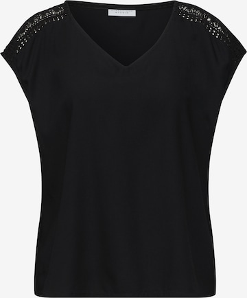 Street One Studio Bluse in Schwarz: Vorderseite