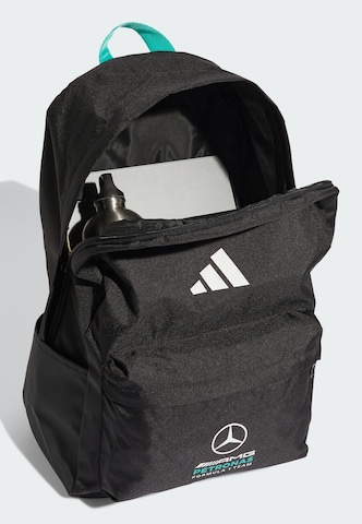 ADIDAS PERFORMANCE Sportrugzak 'MERCEDES - AMG PETRONAS FORMULA 1 DNA' in Zwart