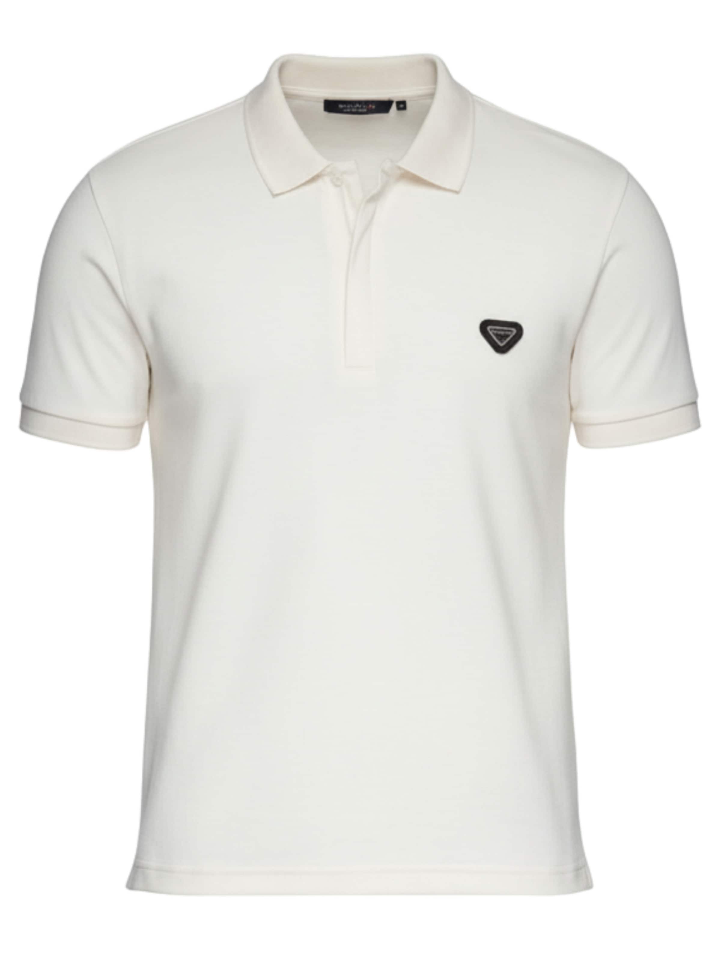 Ombre Shirt in White: front