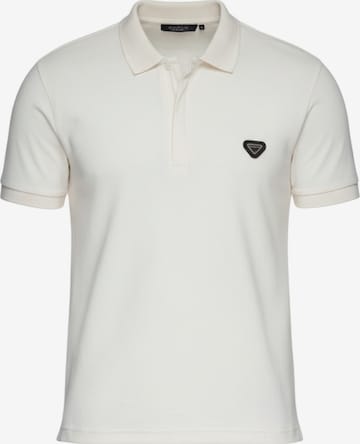 Ombre Shirt in White: front