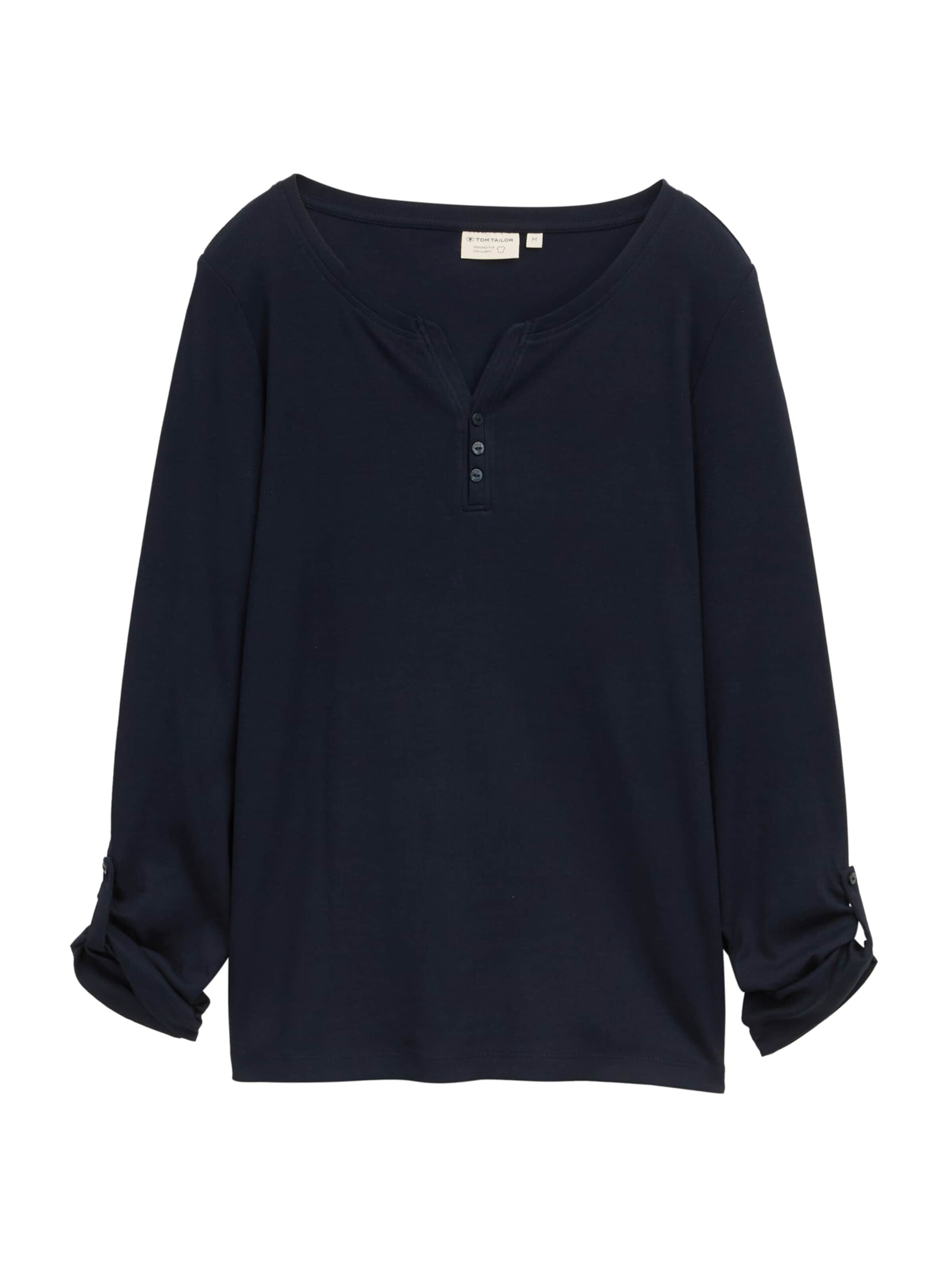 TOM TAILOR Shirt in Blau: Vorderseite