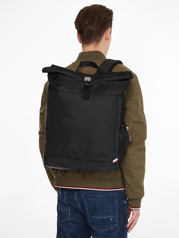 TOMMY HILFIGER Backpack in Black