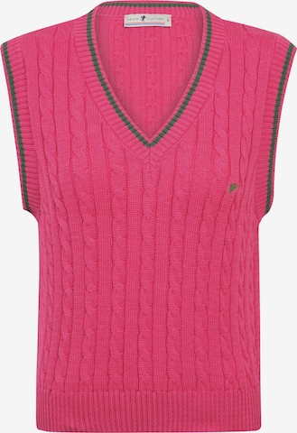 DENIM CULTURE Sweater 'Ludano2' in Pink: front