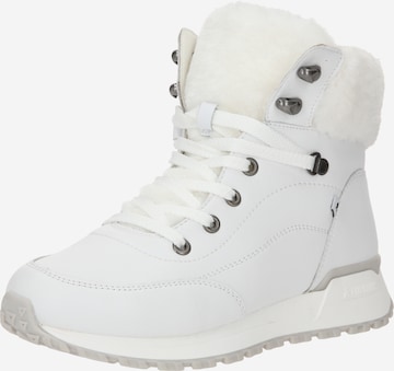 Bottines à lacets Rieker Sport en blanc : devant