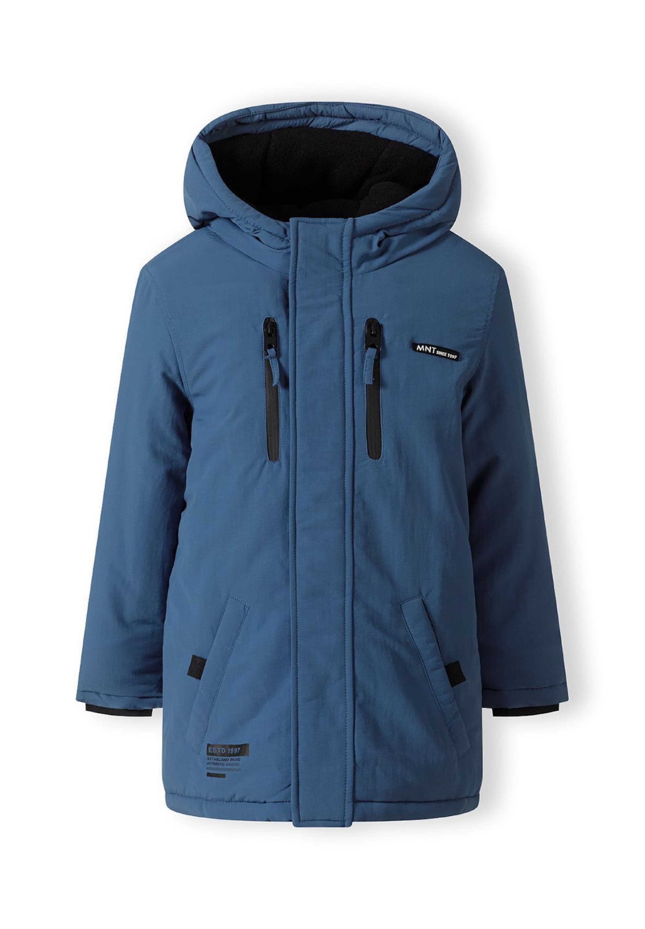 MINOTI Zimní bunda – modrá: přední strana