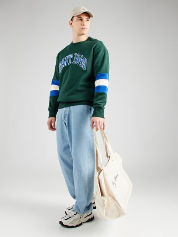 GANT Sweatshirt (GOTS) in Grün