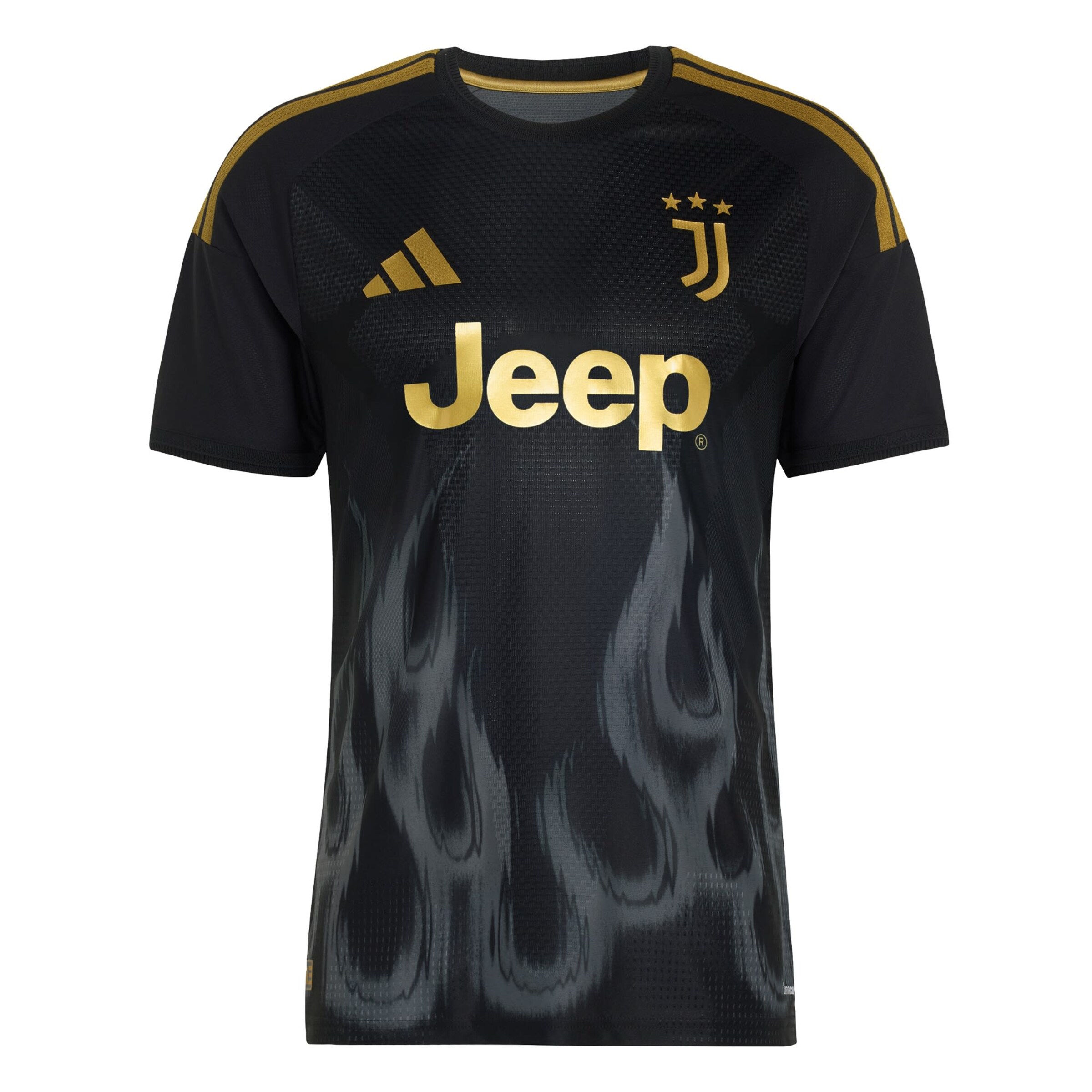 ADIDAS PERFORMANCE Maillot 'Juventus Turin 26/27 Authentic' en XXS-XS en or / gris foncé / noir, Vue avec produit