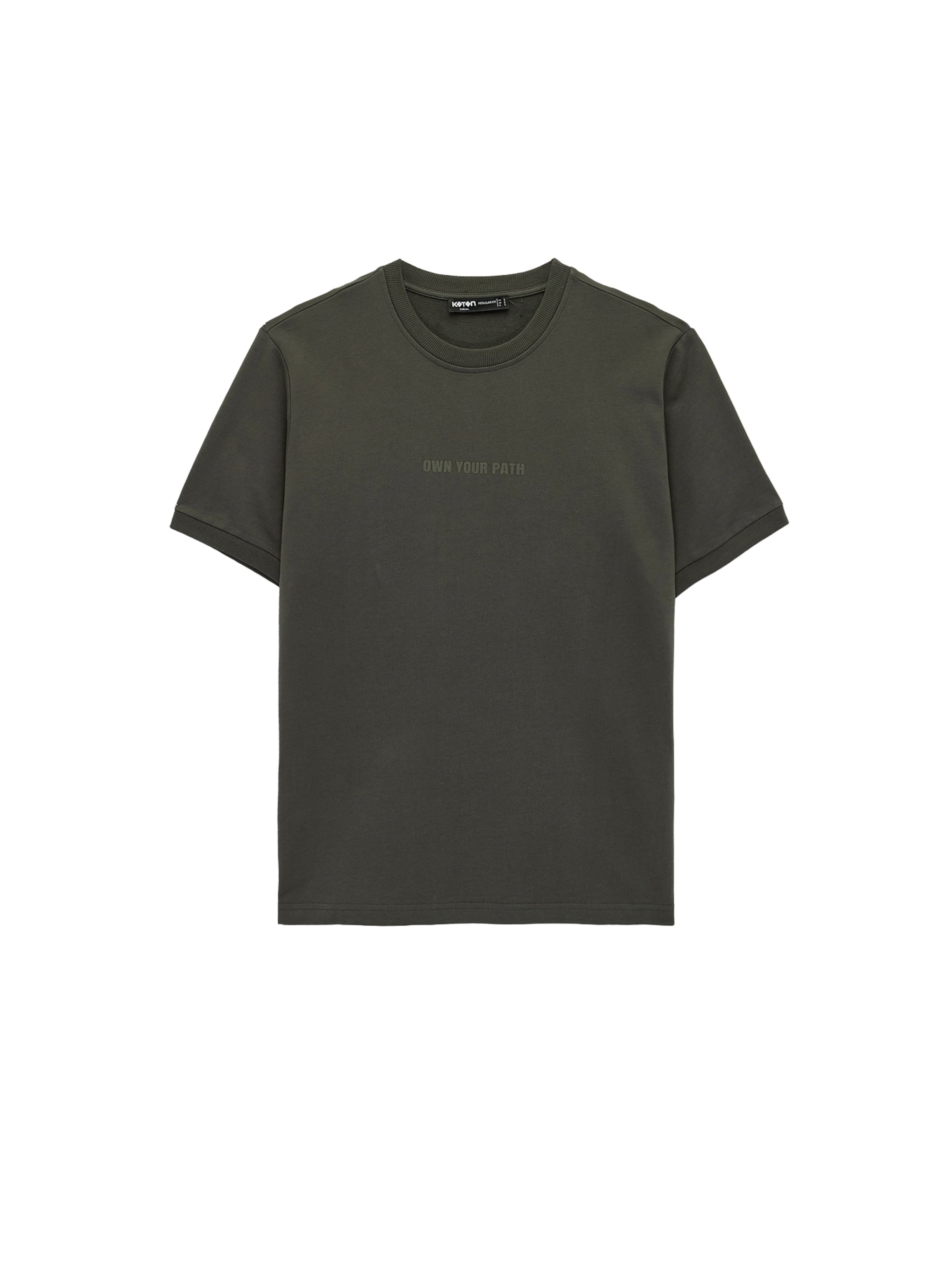 Koton Shirt in Groen: voorkant