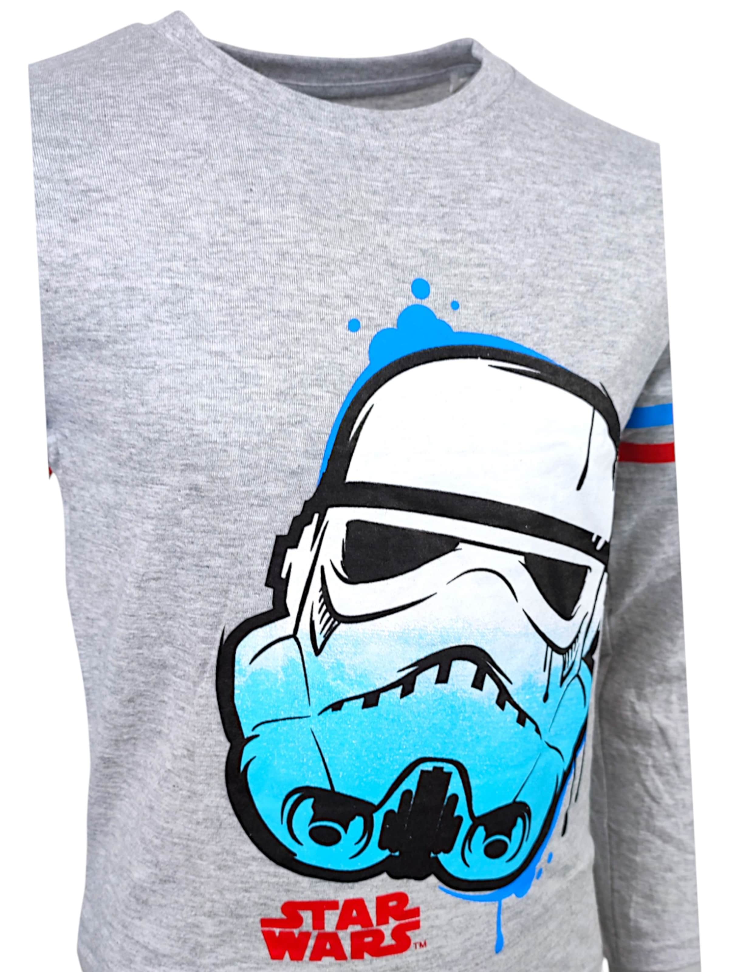 STAR WARS Shirt 'Star Wars' in Grey