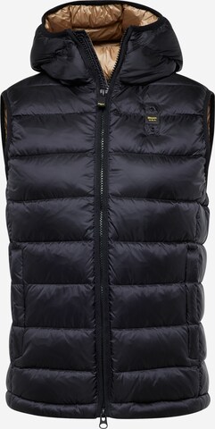 Gilet Blauer.USA en noir : devant