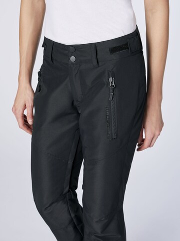 CHIEMSEE Regular Outdoorhose in Schwarz