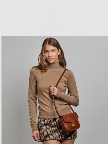 The Bridge Crossbody Bag in Brown