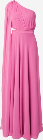 SWING Aftonklänning i rosa: framsida