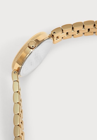 Calvin Klein - Reloj analógico 'Gleam' en oro: lado