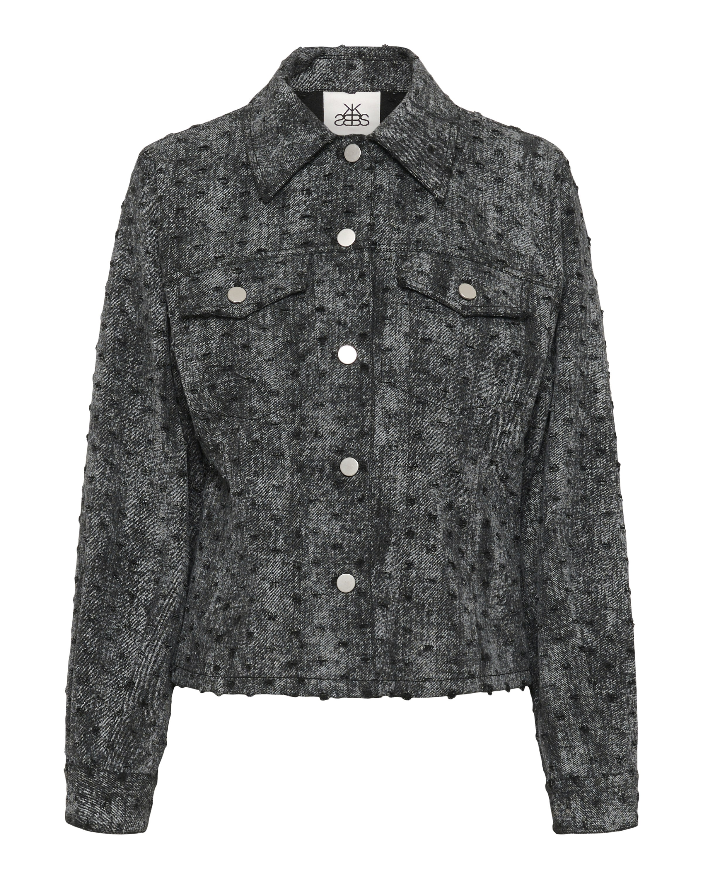 KAREN BY SIMONSEN Between-season jacket 'KBColette' in Grey: front