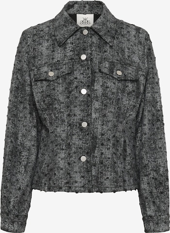 KAREN BY SIMONSEN Übergangsjacke 'KBColette' in Grau: Vorderseite