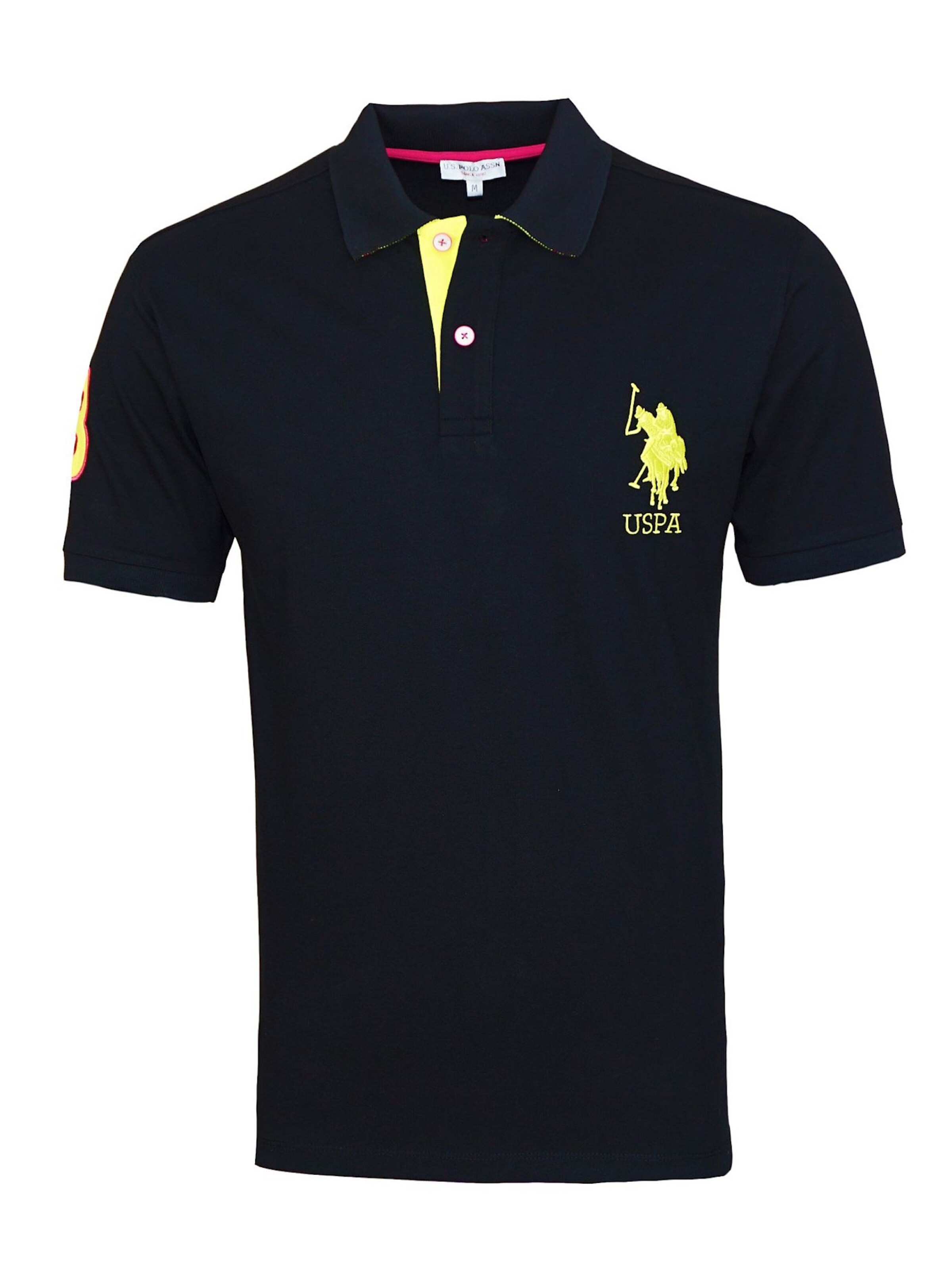 T-Shirt 'Kory' U.S. POLO ASSN. en noir : devant