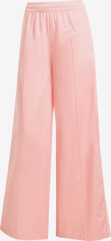 ADIDAS ORIGINALS Wide Leg Urheiluhousut 'Summer Glow' värissä vaaleanpunainen: etupuoli