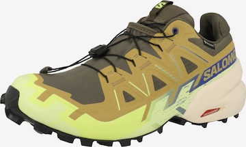 SALOMON Laufschuh 'Speedcross 6' in Grün: Vorderseite